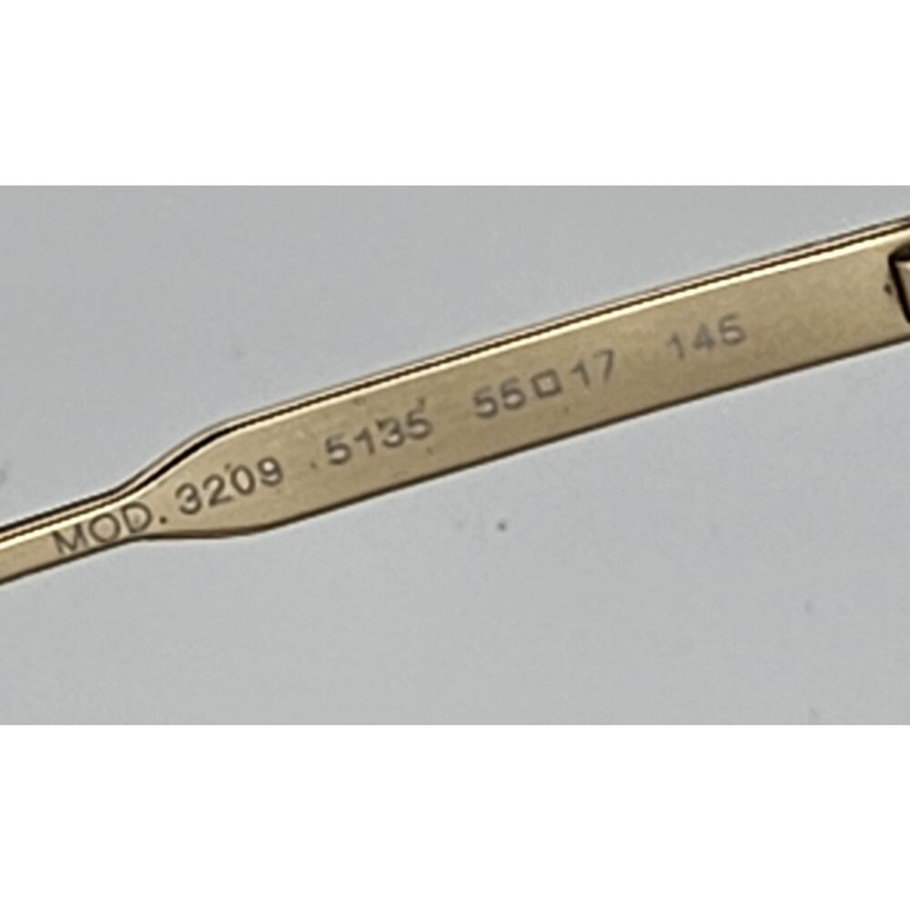 Versace Mod 3209 Eyeglass Frames Brown Rectangula… - image 3